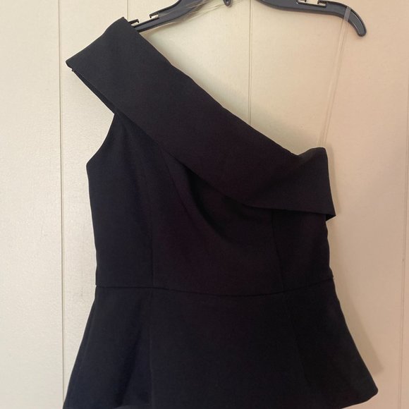 Mustard Seed Women's One Shoulder Lined Top - New - Picture 3 of 4